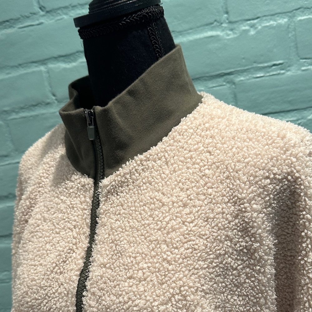 Fabletics Cozy Cream Quarter-Zip Sweater View 2